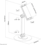 Newstar TABLET ACC STAND BLACK/DS15-540BL1 NEOMOUNTS