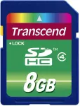 M&auml;lukaart Transcend SDHC 8GB Class 4