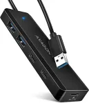 AXAGON I/O HUB USB TRAVEL/0.19M HUE-C2A