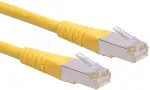 ROLINE Patchkabel Kat.6 Class E S/FTP PiMF gelb 1m