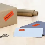 Herma Special - Permanent selbstklebende, matte Papieretiketten - Rot - 25,4 x 10 mm - 3780 Etikett(en) (20 Bogen x 189) (4244)