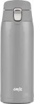 Emsa TRAVEL MUG light thermal mug 0.4 liters (silver, flip lid)