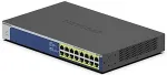 Netgear GS516PP 16 Port Gigabit Ethernet LAN PoE Switch (16x PoE+ 260W, Plug-and-Play Netzwerk Switch, Desktop oder 19 Zoll Rack-Montage)