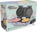 Giles & Posner EK5923GSPPVDE Double Snack &t Waffle Maker