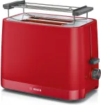 Bosch TAT3M124 toaster 2 slice(s) 950 W Red
