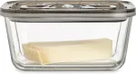 CASO | Glass Vacuum Container with Plastic Lid | VacuBoxx Eco L | Transparent