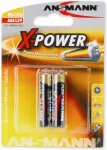 Ansmann X-POWER Micro AAA - Batterie 2 x AAA Alkalisch (5015603)