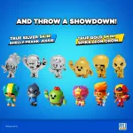 P.M.I. Kids World BRAWL STARS S1 FIGURES - 8 PACK DELUXE BOX VER.C