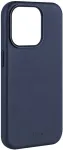 Fixed MagLeather leather cover iPhone 16PM blue