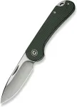 No name CIVIVI Elementum Slip Joint Knife Green Micarta