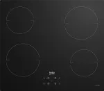 Pliidiplaat BEKO HII64401QT Black Built-in 60 cm Zone induction hob 4 zone(s)