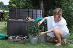 KETER SHERWOOD STORAGE BOX 270 L garden box