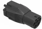 NRG PROJECT NRGkick plug attachment for charging stations type 2, max. 32A, 22kW, adapter (black/red, for NRGkick charging unit)