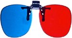 PRIMECOOLER PC-AD3 3D GLASS / 3D GLASSES (red/blue for prescription glasses)