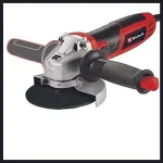 Einhell angle grinder TC-AG 125/850 kit (red/black, 850 watts)