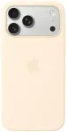 APPLE iPhone 17 Pro Max Silicone Case with MS - Vanilla