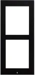 2N IP VERSO esipaneel pinnapealseks paigaldamiseks 2 moodulile Black 9155022B