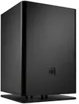 No name HGC Osmi 3.1 Aluminium Mini-ITX Case - black