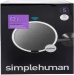 Simplehuman ST3016 makeup mirror Screws Round Brushed steel