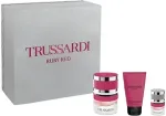 Trussardi Trussardi Ruby Red Set (EDP 30ml + EDP 7ml + Shower gel 30ml) - parf&uuml;&uuml;mikomplekt naistele