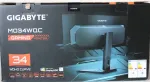 Gigabyte SALE OUT. MONITOR 34" MO34WQC EK | SALE OUT. SALE OUT. MO34WQC EK1 | 34 " | OLED | WQHD | 175 Hz | 0.03 ms | 3440 x 1440 pixels | 250 cd/m&sup2; | HDMI ports quantity 2 | Warranty 36 month(s) | DAMAGED PACKAGING, DEMO