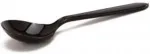SUPERIOR Teelusikas,korduvkasutatav, must, 12,5 cm, 50 tk