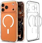 SPIGEN Ultra Hybrid (MagFit) iPhone 17 Pro Case Clear White