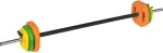 Rebel Sztanga składana z obciążeniem żeliwnym, gryf 140cm, zestaw treningowy 20kg, ACTIVE