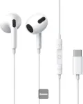 Baseus C17 Headset Wired In-ear Calls/Music USB Type-C White