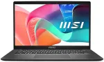 S&uuml;learvuti Msi Notebook||Modern 14 F1MG-867NL|CPU Intel Core 7|150U|14 "|1920 x 1080 pixels|RAM 16 GB|DDR4-SDRAM|SSD 512 GB|Discrete graphics Not available|On-board graphics Yes|OS installed Windows 11 Home|Colour Silver|Weight 1.5 kg|3200 MHz|MODERN ...