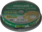 Toorikud Maxell M160 blank DVD 4.7 GB DVD+R 10 pc(s)