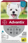 ELANCO Advantix - parasite drops for dogs S - 4 x 1 ml