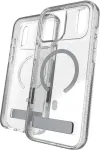 Zagg Case Milan Snap with Kickstand for Apple iPhone 18 Pro Max / 17 Pro Max - Glitter Silver