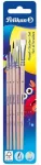 Herlitz Pelikan pintsel, gua&scaron;ile ja akvarellile, 5 tk
