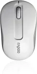 Hiir Rapoo M10 Plus white Wireless Optical Mouse