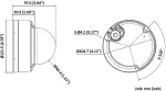 HIKVISION IP-kaamera DS-2CD1743G2-LIZU(2.8-12mm)