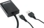 GEMBIRD A-VGA-HDMI-01 video cable adapter 0.15 m HDMI Type A (Standard) VGA (D-Sub) Black
