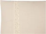 Bradley padjap&uuml;&uuml;r, 50 x 70 cm, v&auml;rvimata puuvill, pitsiga 4 t&uuml;kki
