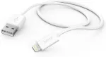 Hama Kaabel USB A - Lightning, 1m, valge