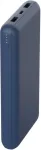Belkin POWERBANK 20.000MAH 15W USB-A UND USB-C ANSCHLUSS BLAU