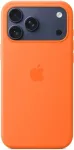 APPLE iPhone 17 Pro Max Silicone Case with MagSafe &ndash; Orange | Apple
