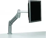 BakkerElkhuizen Bakker Elkhuizen Space-arm Single - Tischhalterung f&uuml;r Monitor (einstellbarer Arm) - Silber (BNESPZ)
