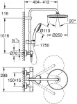 Grohe Tempesta System 250, 26670001