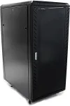 StarTech .COM 25HE Zerlegbares Server Rack/ -Schrank mit Rollen