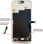 APPLE Display for iPhone 15 Pro Max, LTPO Soft OLED, 120Hz
