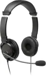 KENSINGTON Headset Hi-Fi mit Mikrofon, USB-A 1.80m Kabel,sw