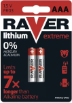 GP BATERIE RAVER lithium battery 2x AAA