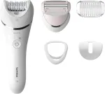 Epilaator PHILIPS Series 8000 BRE710 Epilator Hvid