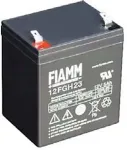 FIAMM lead acid battery 12 FGH 23 12V/5Ah faston 6.3