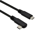ROLINE 11.02.9075 USB cable USB 3.2 Gen 2x2 1 m USB C Black